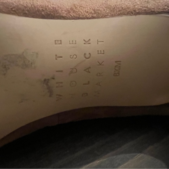 Size 8 1/2 suede and beautiful. White House Black Market. Great condition - Picture 4 of 5